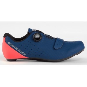 Shoes Bontrager Circuit Road Nautical Navy/Radioactive Coral Bontrager