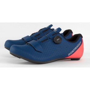 Shoes Bontrager Circuit Road Nautical Navy/Radioactive Coral Bontrager