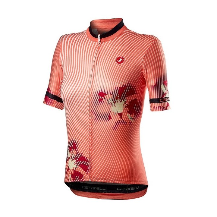 Knife Castelli Women's Spring Jersey - Pink Echo Castelli