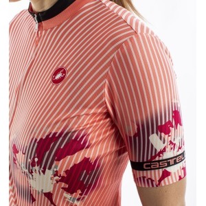 Knife Castelli Women's Spring Jersey - Pink Echo Castelli