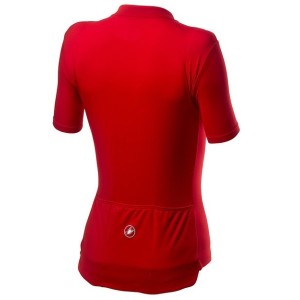 Knife Castelli Donna Anima 3 Jersey - Red Castelli