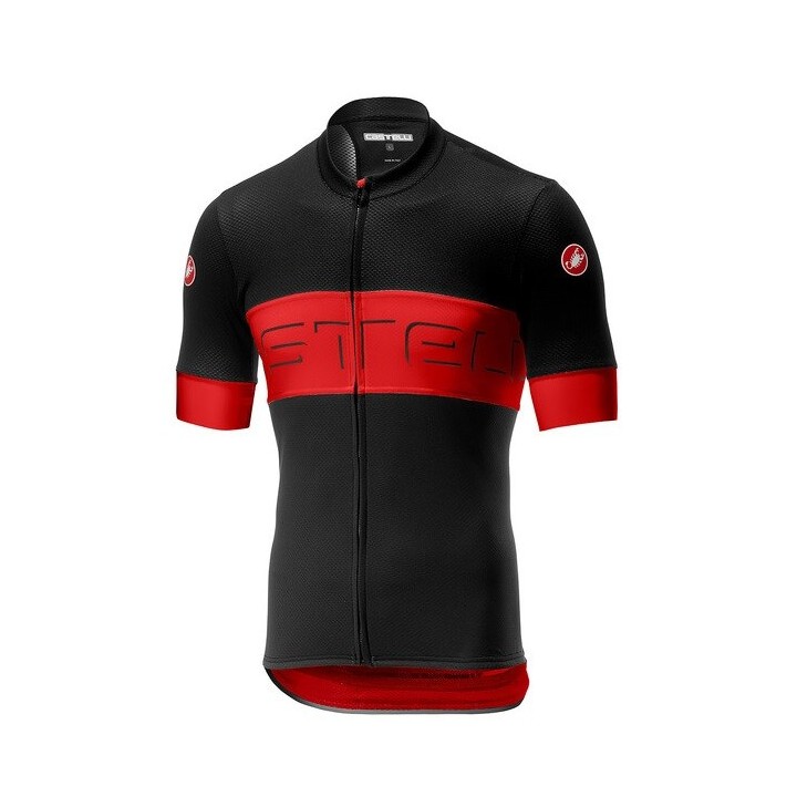 Knife Castelli Prologue VI Jersey - Black/Red Castelli