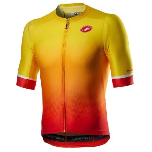 Knife Castelli Aero Race 6.0 Jersey - Yellow/Orange Castelli