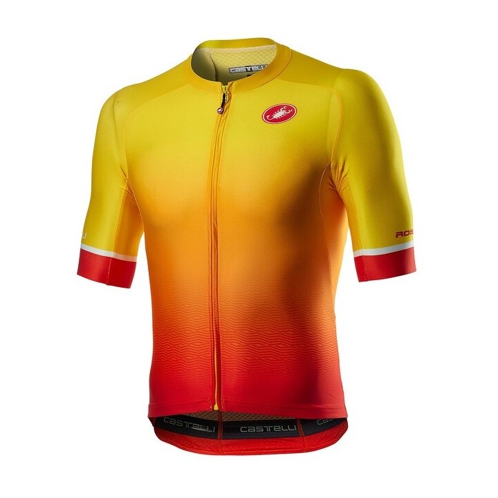 Knife Castelli Aero Race 6.0 Jersey - Yellow/Orange Castelli