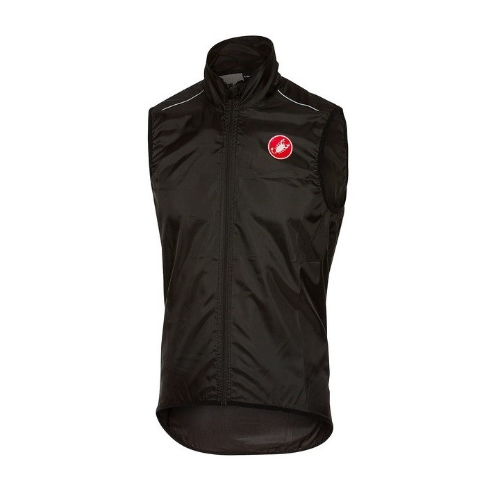 Antique vest Castelli Vest Team - Black Castelli