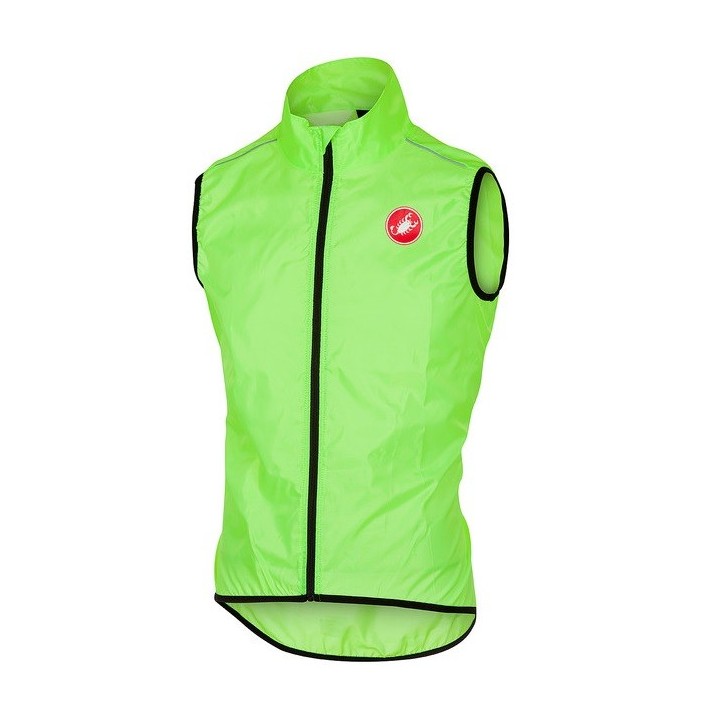 Antique vest Castelli Vest Team - Yellow Fluo Castelli