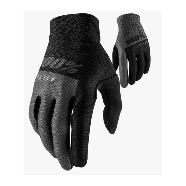 Gloves 100% CELIUM Black/Grey 100%