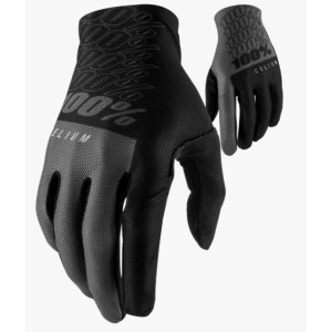 Gloves 100% CELIUM Black/Grey 100%