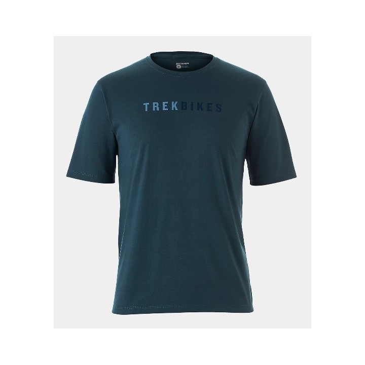 T-shirt Tecnica Trek for Mountain Bike Bontrager Evoke - Battleship Blue Trek Bikes