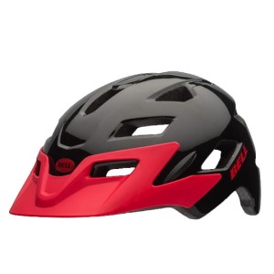 Casco Bell Sidetrack Bimbo - Black/Red - Tg. UNI Bell