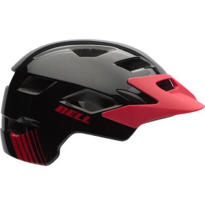 Casco Bell Sidetrack Bimbo - Black/Red - Tg. UNI Bell