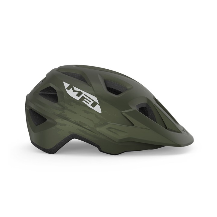 Casco Met Echo - Green Olive Met