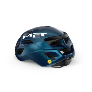 Casco Met Rivale Mips® - Blue Ottanio Metallized Met