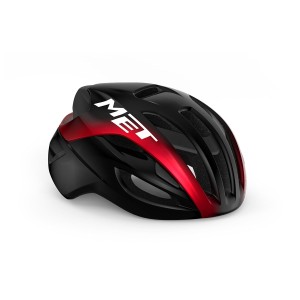 Casco Met Rivale Mips® - Black/Red Metallized Met