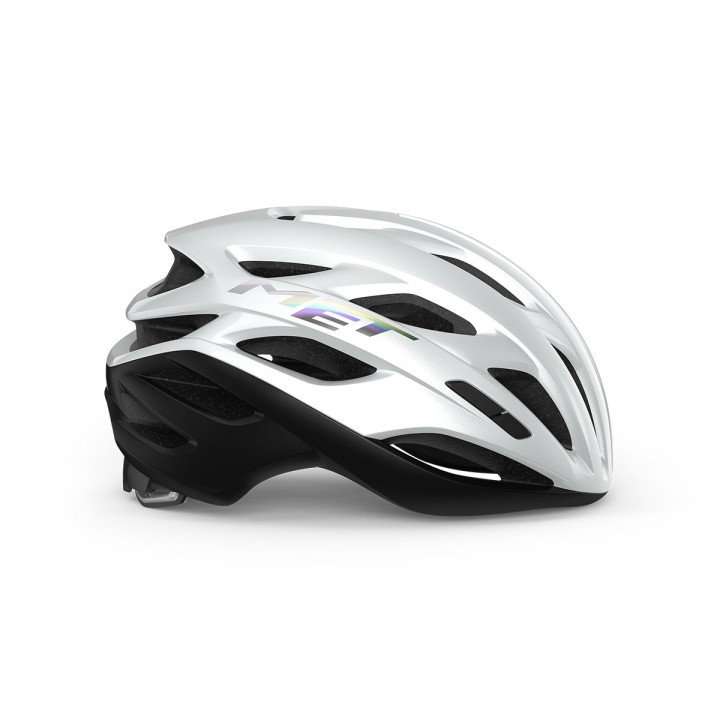 Casco Met Estro Mips® - White Hologram Met