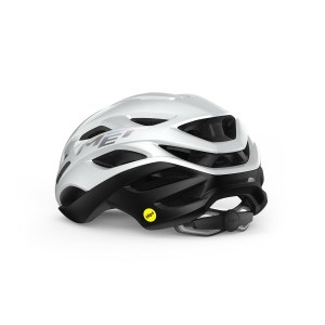 Casco Met Estro Mips® - White Hologram Met