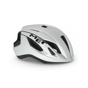 Casco Met Strale - White/Black Opaco Met