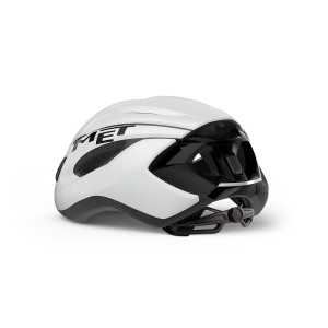 Casco Met Strale - White/Black Opaco Met