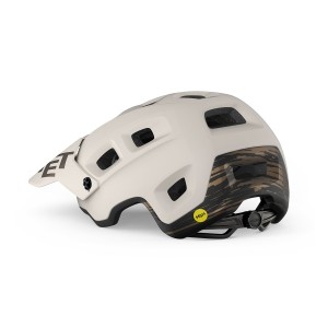 Casco Met Terranova - Bianco Bronzo Opaco Met