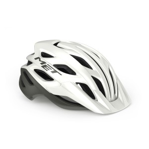 Casco Met Veleno MIPS® - White/Grigio Opaco Met