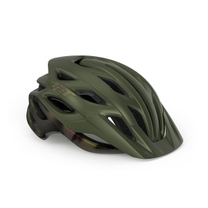 Casco Met Veleno MIPS® - Green Oliva Iridescente Met