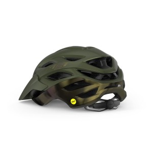 Casco Met Veleno MIPS® - Green Oliva Iridescente Met