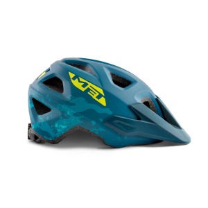 Casco Met Eldar Bimbo - Blue Oil Camo Met