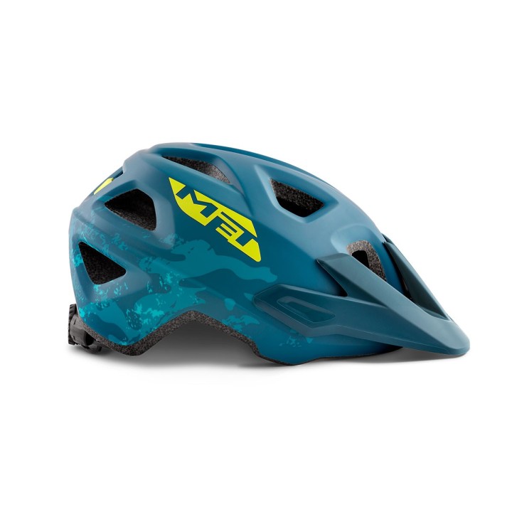 Casco Met Eldar Bimbo - Blue Oil Camo Met