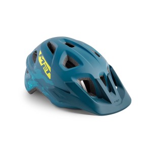 Casco Met Eldar Bimbo - Blue Oil Camo Met