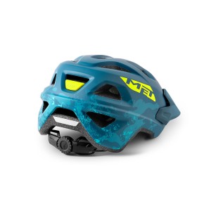 Casco Met Eldar Bimbo - Blue Oil Camo Met