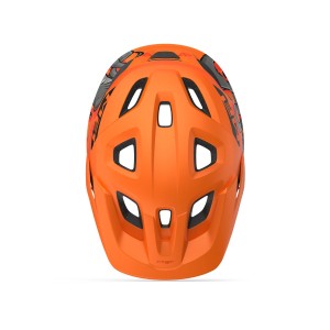 Casco Met Eldar Bimbo/a - Orange Polypo Met