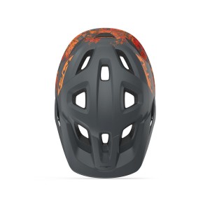 Casco Met Eldar Bimbo - Grey/Arancione Met