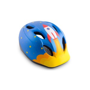 Casco Met Super Buddy Bimbo - Blue Rocket Met