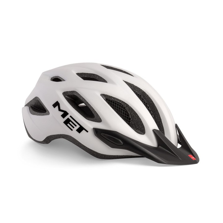 Casco Met Crossover - White Met