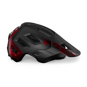 Casco Met Roam MIPS® - Black/Red Metallized Met