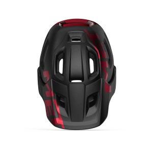 Casco Met Roam MIPS® - Black/Red Metallized Met