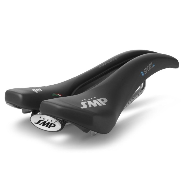 Saddle SMP E-Sport Medium Black Gel SMP