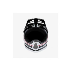 Casco 100% Patrima Status - White/Black/Red 100%