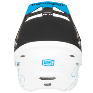 Casco 100% Status Garda - Black/White/Blue 100%