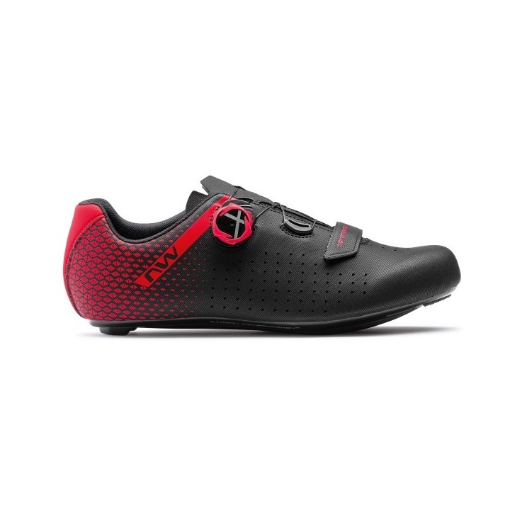 Shoes Northwave Core Plus 2 - Black/Red Northwave