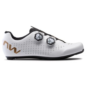 Shoes Northwave Revolution 3 - White/Bronze Northwave