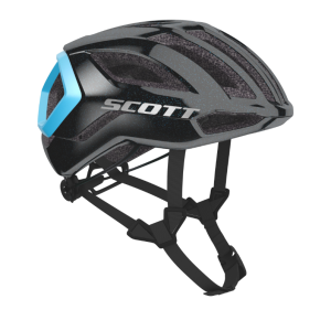 Casco Scott Centric Plus - Black/Light Blue Scott