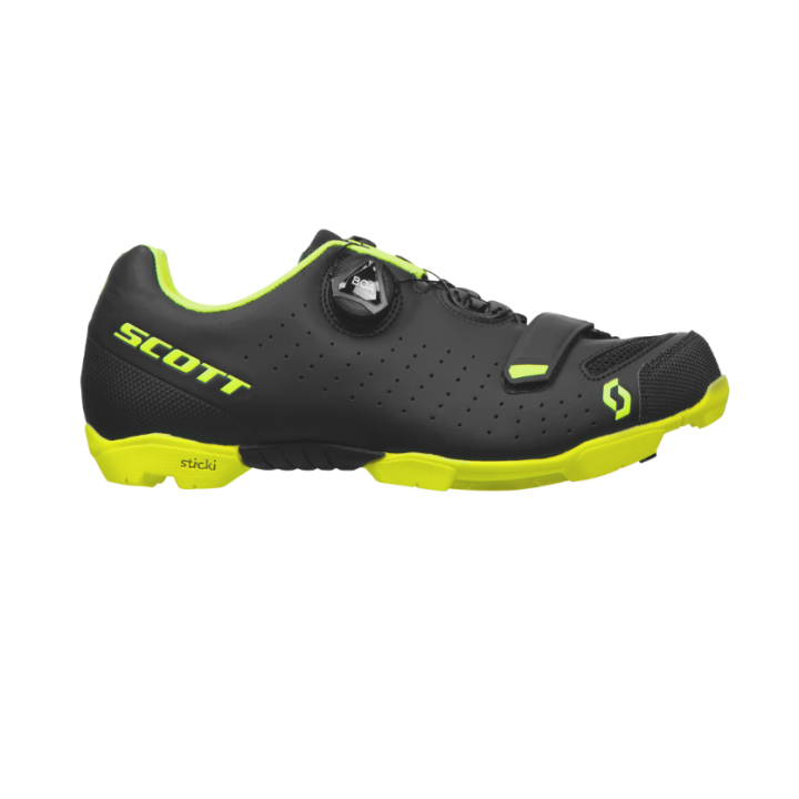 Shoes Scott Mtb Comp BOA® Matt Black/Sulphur Yellow Scott