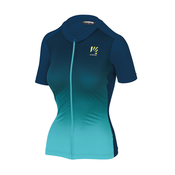 Knife Karpos Women's Verve Evo Jersey - Blue/Sky Karpos