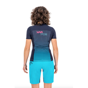 Knife Karpos Women's Verve Evo Jersey - Blue/Sky Karpos