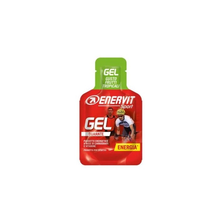 Enervit Sports Gel During Taste Tropical Fruits 25ml. Enervit