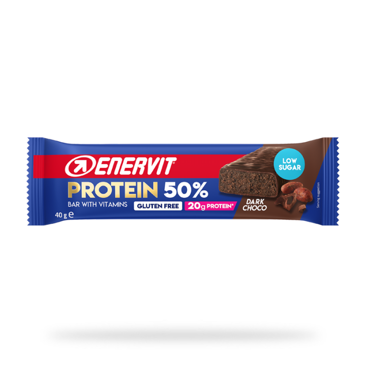 Enervit Protein Bar 50% - 20 g Dark Choco protein 40 gr. Enervit