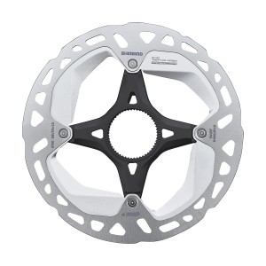 Disco Shimano 160mm Center Lock RT-MT800 IceTech Freeza con ghiera chiusura interna Shimano