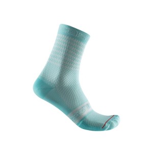 Socks Castelli Women Superlight 12 - Skylight/Light Water Castelli