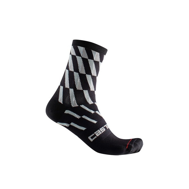 Socks Castelli Woman Pendulum 12 - Skylight/Black Ivory Castelli